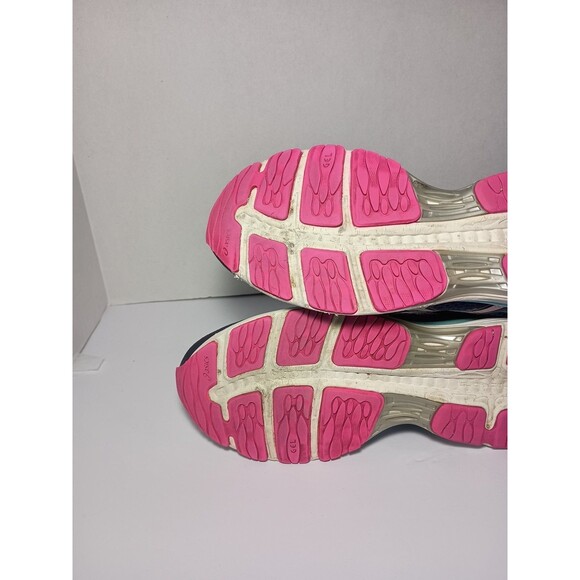 ASICS Gel Cumulus 18 Running Shoes Women's US 9.5 EUR 41.5 Blue Pink Color T6C8N - Picture 9 of 13
